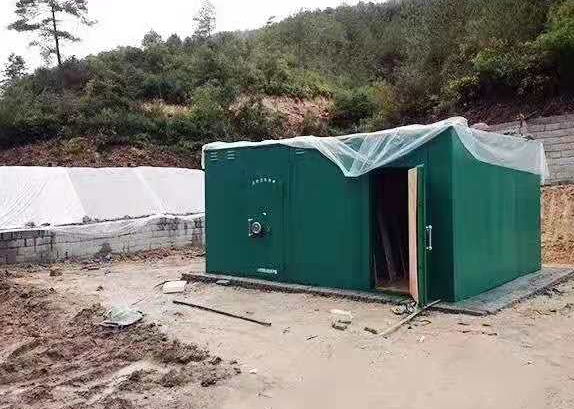 三角镇露天如何存放爆破线放炮线等爆破器材？