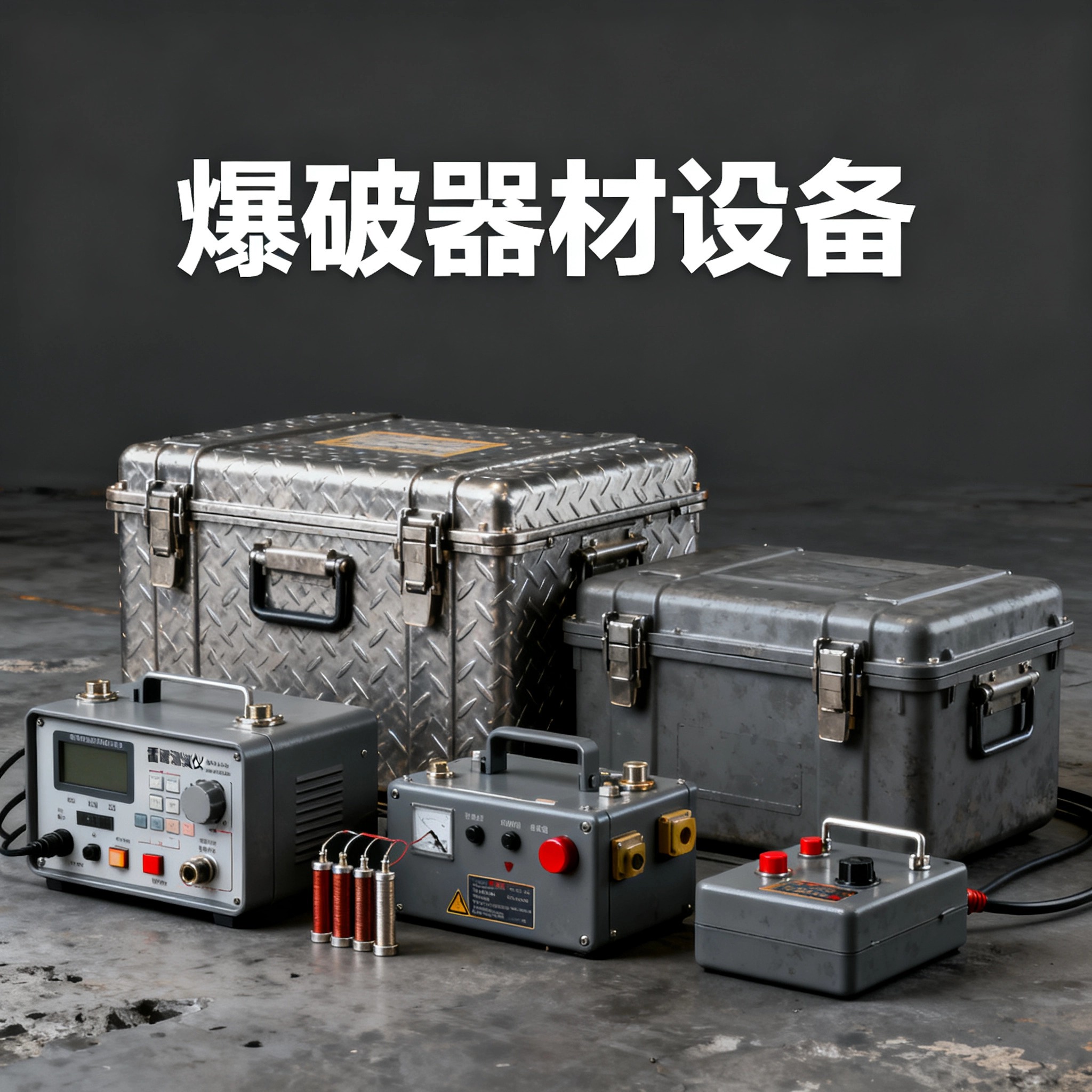 三角镇爆破工程师的“兵器库”：常用器材一册通